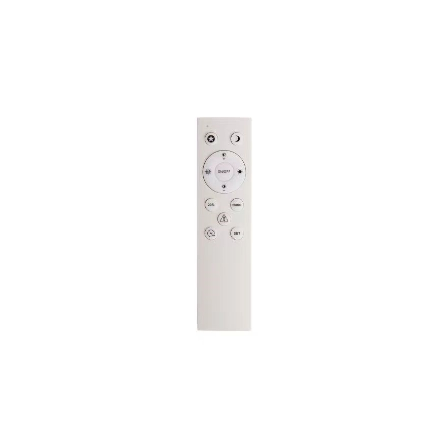 Brilagi - Dimbare LED Plafondlamp VELVET SMART LED/36W/230V d. 55 cm 2700-6500K Wi-Fi Tuya crème/goud + afstandsbediening