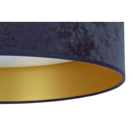 Brilagi - Dimbare LED Plafondlamp VELVET SMART LED/36W/230V d. 55 cm 2700-6500K Wi-Fi Tuya blauw/goud + afstandsbediening