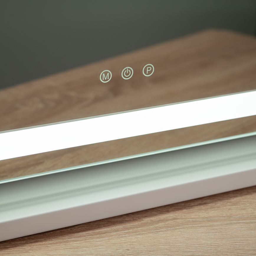 BRILAGI - LED dimbare make-upspiegel CALIFORNIA LED/25W/230V 3000/4000/6500K 55x44 cm wit