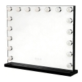 Brilagi - Dimbare LED make-upspiegel HOLLYWOOD LED/15W/230V 3000/4000/6500K 60x50 cm zwart
