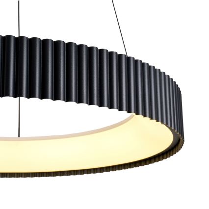 Brilagi - LED-dimbare kroonluchter aan kabel FALCON MODERN LED/54W/230V 3000-6500K Ø 60 cm zwart + afstandsbediening