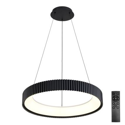 Brilagi - LED-dimbare kroonluchter aan kabel FALCON MODERN LED/54W/230V 3000-6500K Ø 60 cm zwart + afstandsbediening