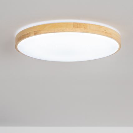 Brilagi - Dimbare LED Plafond Lamp PINE LED/24W/230V + afstandsbediening