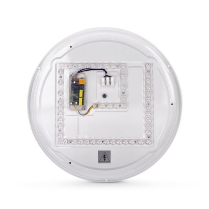 Brilagi - Dimbare LED-plafondlamp ALSON LED/48W/230V 3000-6500K eiken diam. 39,5 cm + afstandsbediening