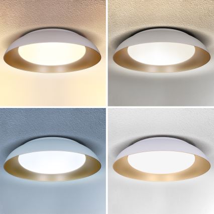 Brilagi - LED dimbare plafondlamp ALVA LED/48W/230V 3000-6500K Ø51 cm wit + afstandsbediening