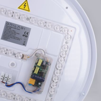 Brilagi - LED dimbare plafondlamp ALVA LED/48W/230V 3000-6500K Ø51 cm wit + afstandsbediening