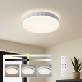 Brilagi - Dimbare LED-plafondlamp CORVO LED/72W/230V 3000-6000K wit Ø 50 cm + afstandsbediening