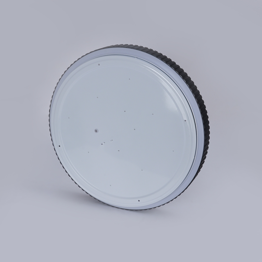 Brilagi - Dimbare LED-plafondlamp CORVO LED/72W/230V 3000-6000K zwart Ø 50 cm + afstandsbediening
