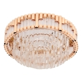 Brilagi - Dimbare LED plafondlamp CROWN LED/41W/230V 3000-6000K Ø 48 cm goudkleurig + afstandsbediening