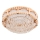Brilagi - Dimbare LED plafondlamp CROWN LED/41W/230V 3000-6000K Ø 48 cm goudkleurig + afstandsbediening