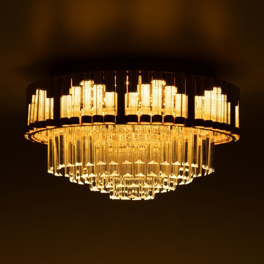 BRILAGI - Dimbare LED plafondlamp CROWN LED/41W/230V 3000-6000K Ø 48 cm goudkleurig + afstandsbediening