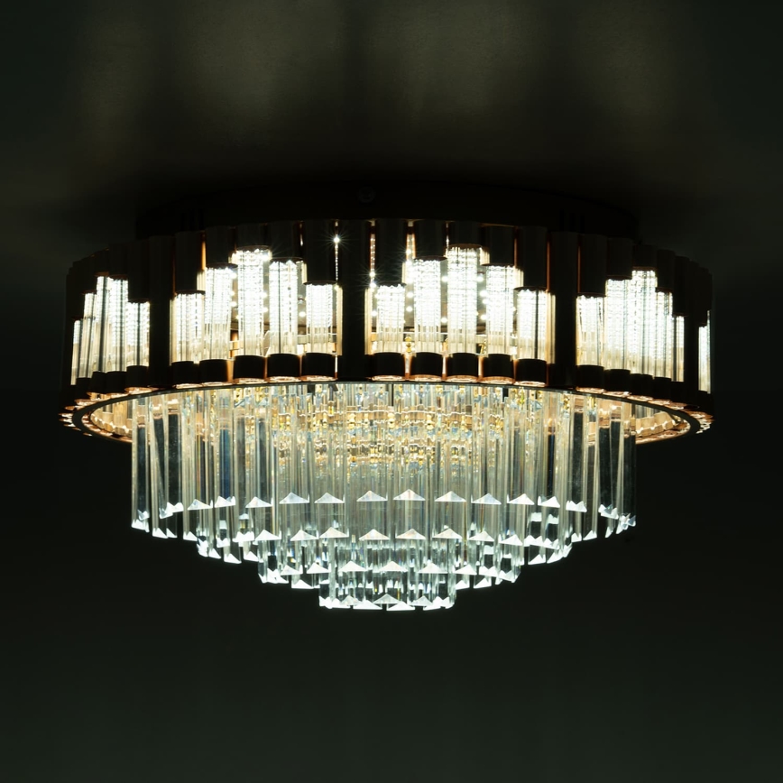BRILAGI - Dimbare LED plafondlamp CROWN LED/41W/230V 3000-6000K Ø 48 cm goudkleurig + afstandsbediening