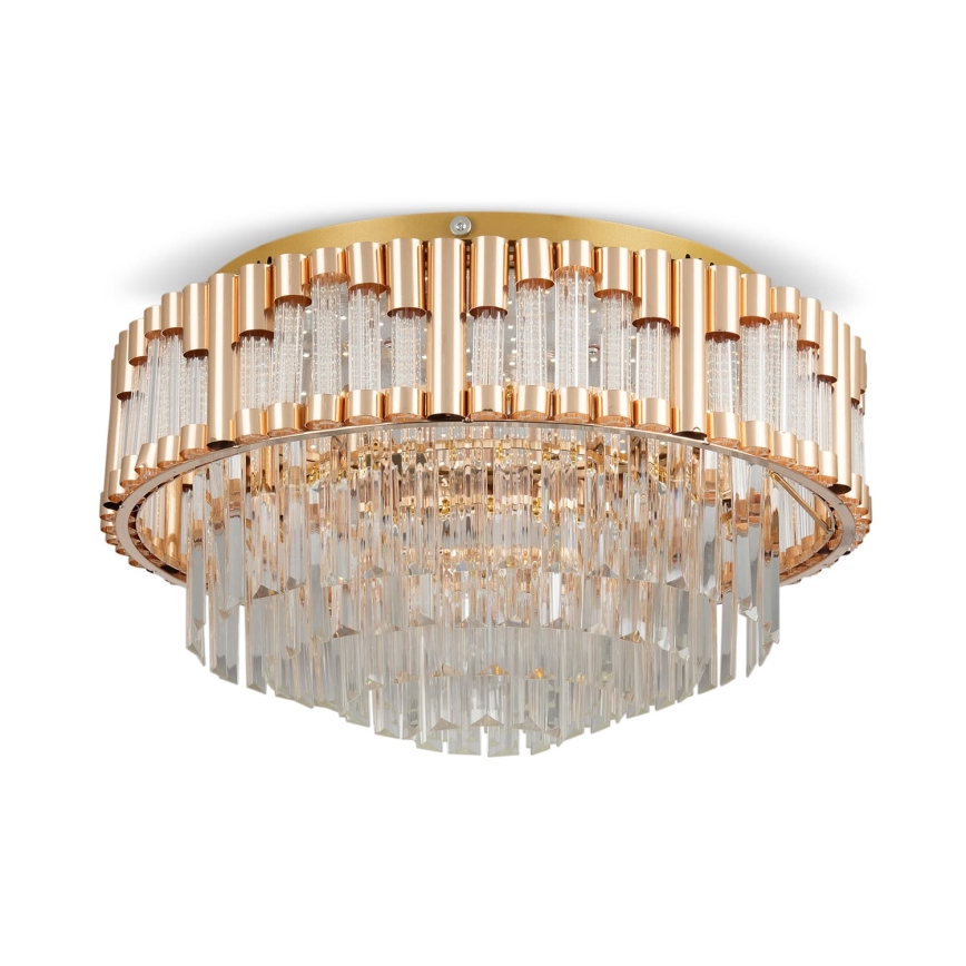 BRILAGI - Dimbare LED plafondlamp CROWN LED/41W/230V 3000-6000K Ø 48 cm goudkleurig + afstandsbediening