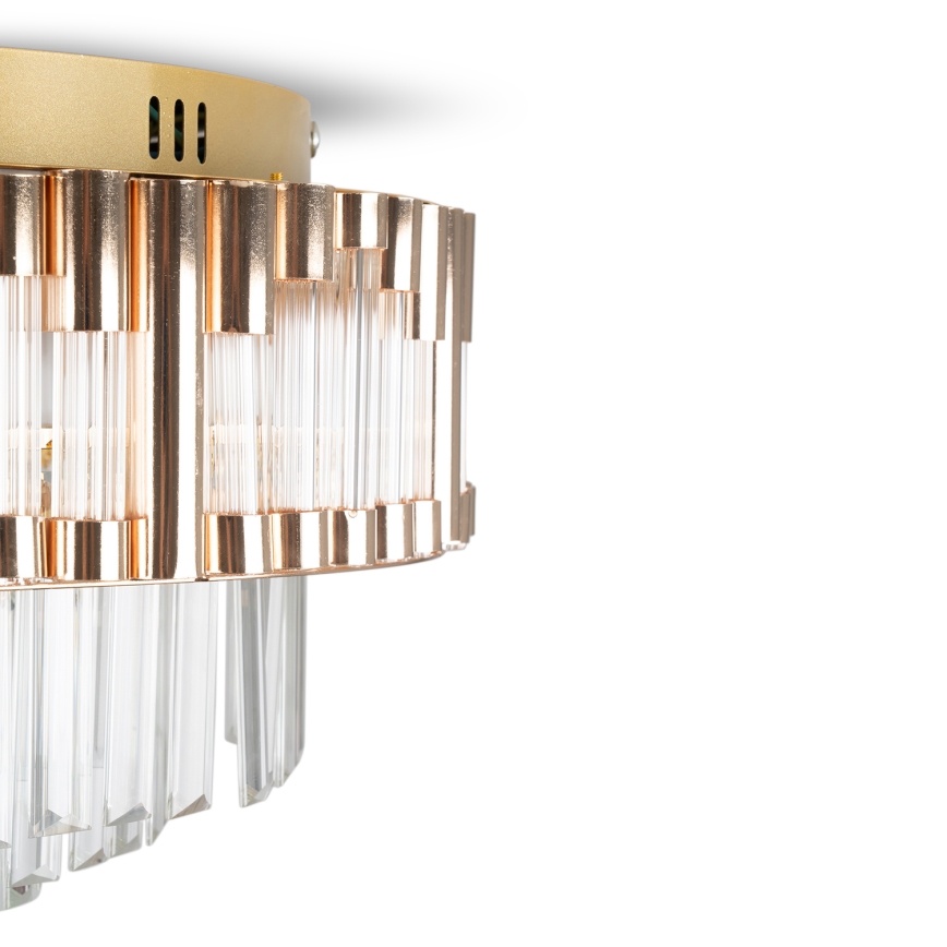 BRILAGI - Dimbare LED plafondlamp CROWN LED/41W/230V 3000-6000K Ø 48 cm goudkleurig + afstandsbediening
