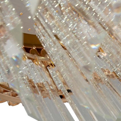 BRILAGI - Dimbare LED plafondlamp CROWN LED/41W/230V 3000-6000K Ø 48 cm goudkleurig + afstandsbediening