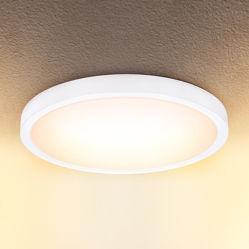 Brilagi - Dimbare LED plafondlamp ESTELA LED/48W/230V 3000-6500K ø 40 cm wit + afstandsbediening