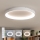 Brilagi - Dimbare LED-plafondlamp FALCON II LED/108 W/230 V 3000–6500 K Ø 80 cm wit + afstandsbediening