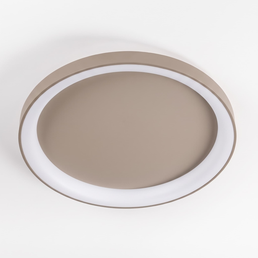 BRILAGI - LED dimbare plafondlamp FALCON II LED/108W/230V 3000-6500K Ø 80 cm beige + afstandsbediening