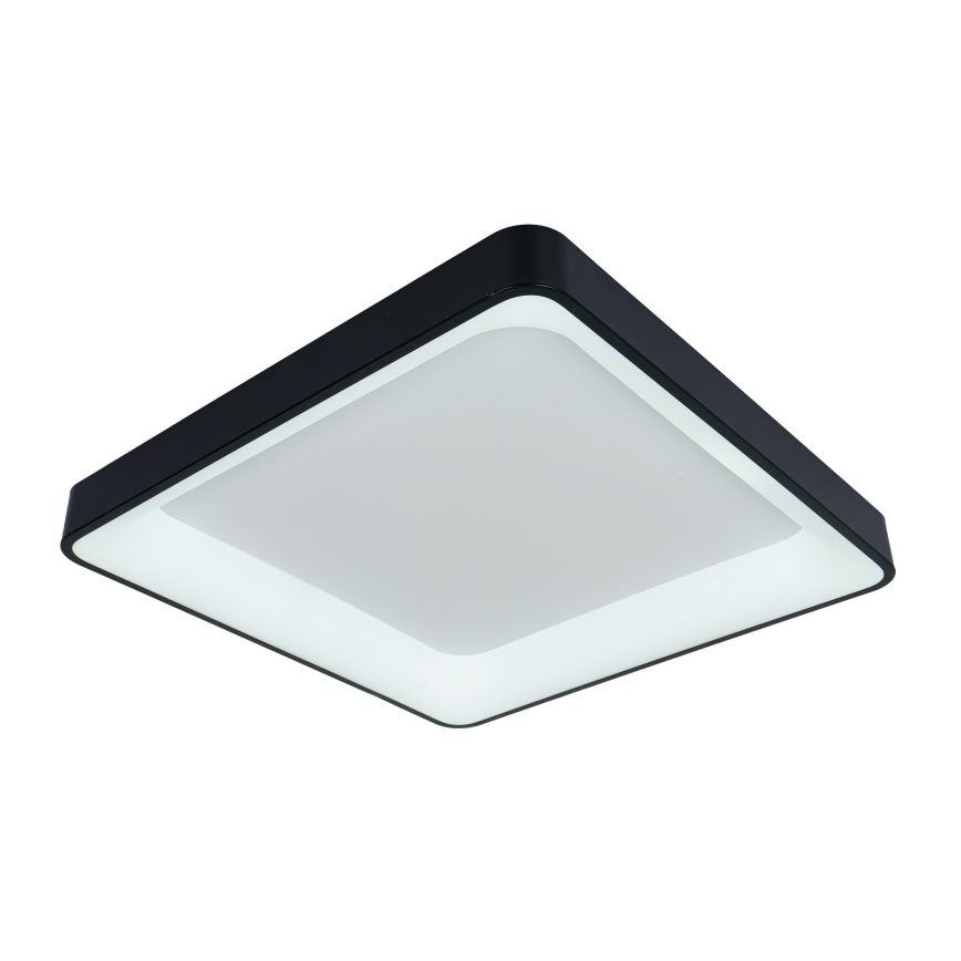 Brilagi - Dimbare LED-plafondlamp FALCON II LED/125W/230V 3000-6500K 60x60 cm zwart + afstandsbediening