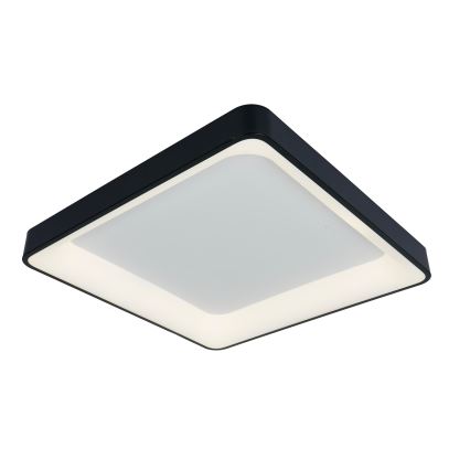 Brilagi - Dimbare LED-plafondlamp FALCON II LED/125W/230V 3000-6500K 60x60 cm zwart + afstandsbediening