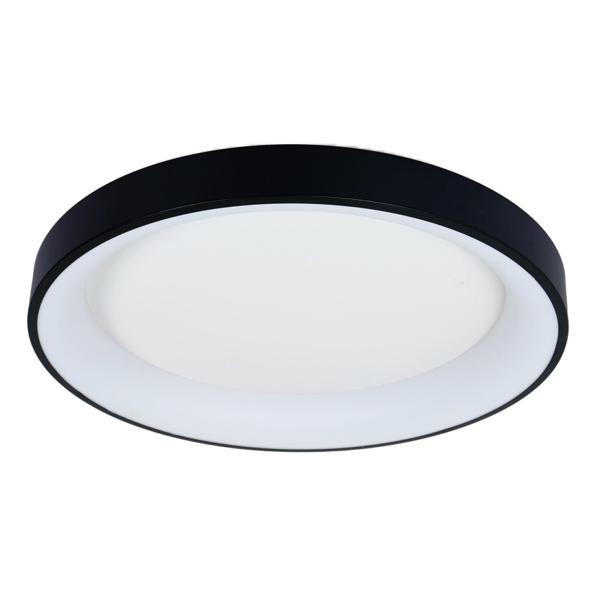 Brilagi - Dimbare LED-plafondlamp FALCON II LED/99W/230V 3000-6500K Ø 60 cm zwart + afstandsbediening