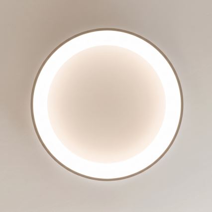 BRILAGI - LED Dimbare plafondlamp FALCON II LED/99W/230V 3000-6500K Ø 60 cm wit/beige + afstandsbediening