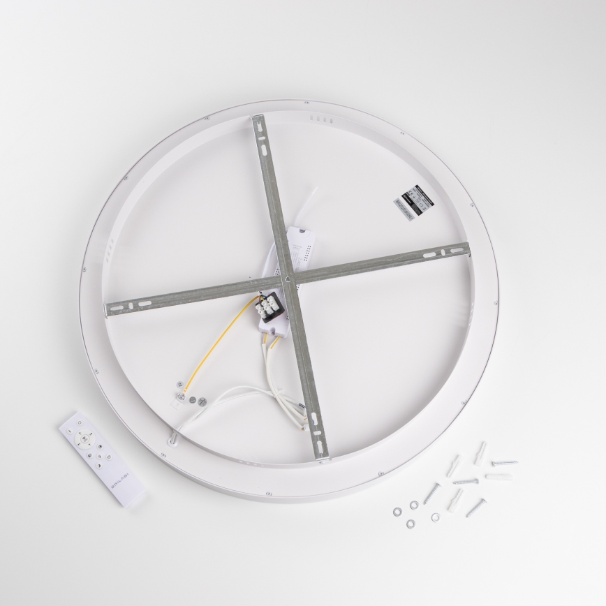 Brilagi - LED-dimbare plafondlamp FALCON II LED/99W/230V 3000-6500K Ø 60 cm wit + afstandsbediening