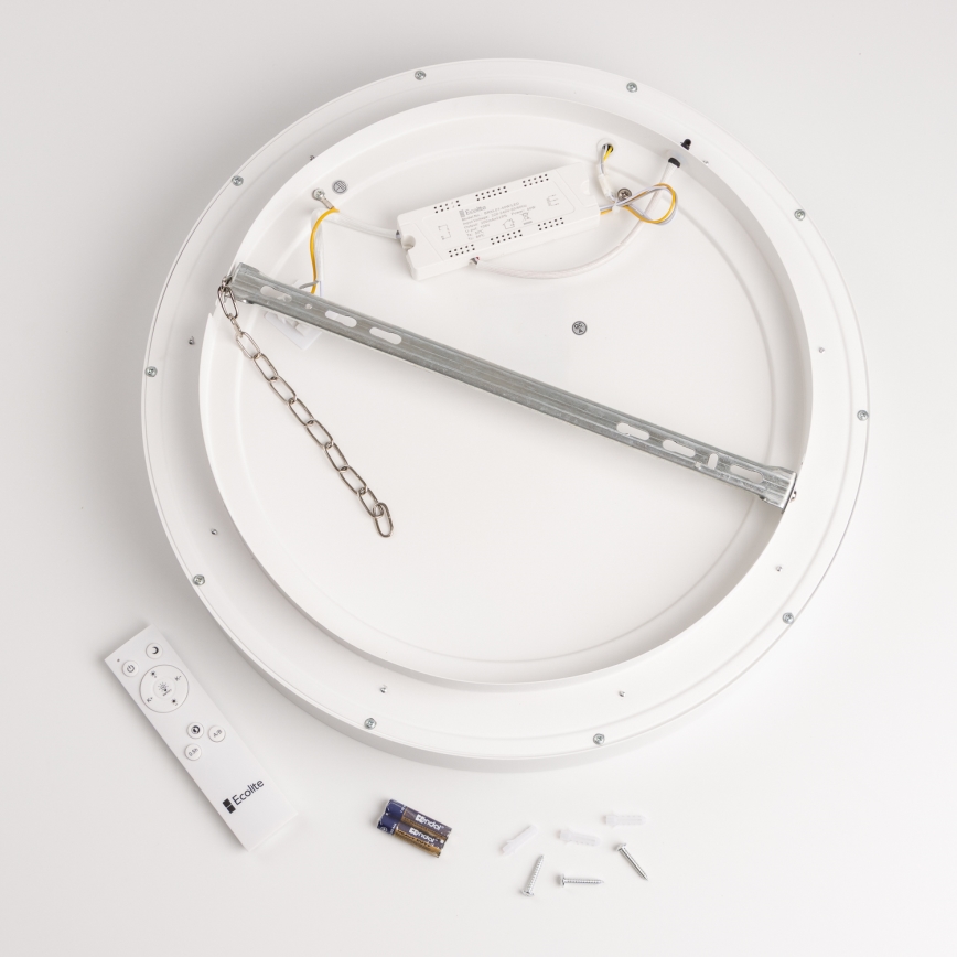 Brilagi - Dimbare LED Plafondlamp FALCON LED/80W/230V 3000-6500K d. 60 cm wit + afstandsbediening
