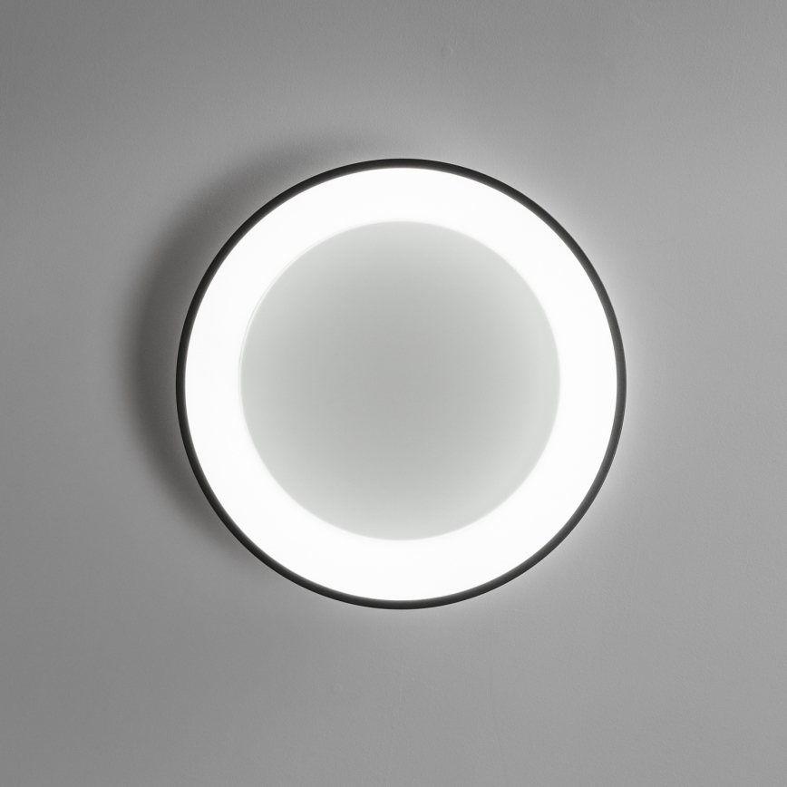 Brilagi - Dimbare LED Plafondlamp FALCON LED/80W/230V 3000-6500K d. 60 cm zwart + afstandsbediening