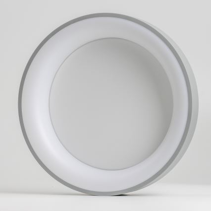 Brilagi - Dimbare LED Plafondlamp FALCON LED/80W/230V 3000-6500K d. 60 cm grijs + afstandsbediening