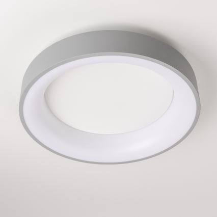 Brilagi - Dimbare LED Plafondlamp FALCON LED/80W/230V 3000-6500K d. 60 cm grijs + afstandsbediening
