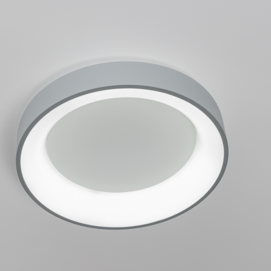 Brilagi - Dimbare LED Plafondlamp FALCON LED/80W/230V 3000-6500K d. 60 cm grijs + afstandsbediening