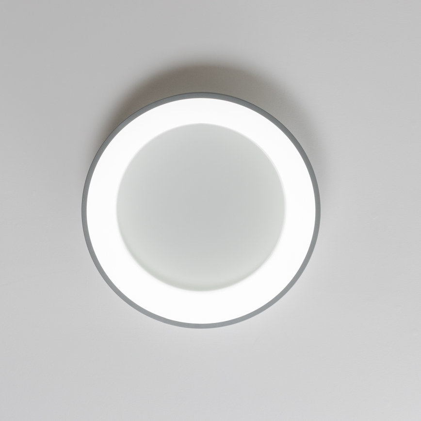 Brilagi - Dimbare LED Plafondlamp FALCON LED/80W/230V 3000-6500K d. 60 cm grijs + afstandsbediening