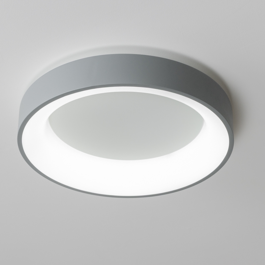 Brilagi - Dimbare LED Plafondlamp FALCON LED/80W/230V 3000-6500K d. 60 cm grijs + afstandsbediening