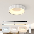 Brilagi - Dimbare LED plafondlamp FALCON MODERN LED/30W/230V 3000-6000K 40 cm wit + afstandsbediening