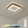 Brilagi - Dimbare LED-plafondlamp FLARE LED/43W/230V 3000-6000K 39,5x45 cm wit/zwart + afstandsbediening