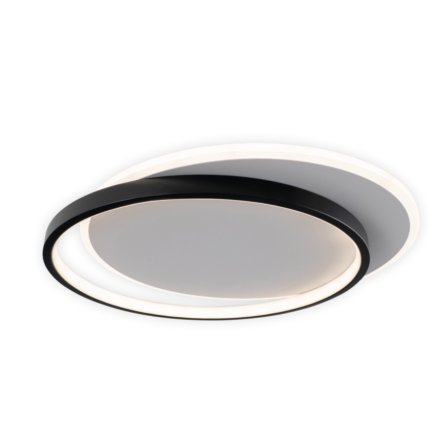 Brilagi - LED dimbare plafondlamp FLARE LED/48W/230V 3000-6000K 39,5x45 cm wit/zwart + afstandsbediening