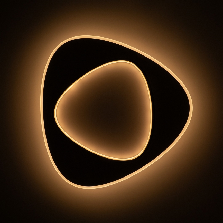 Brilagi - Dimbare LED-plafondlamp FLARE LED/70W/230V 55x55 cm 3000/4000/6000K + afstandsbediening