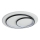 Brilagi - Dimbare LED-plafondlamp IRIS LED/70W/230V 3000-6000K Ø 50 cm wit/zwart + afstandsbediening