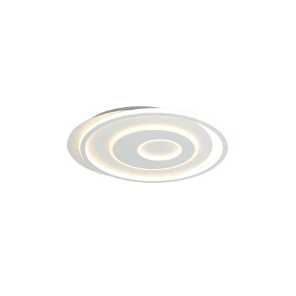 Brilagi - Dimbare LED-plafondlamp IRIS LED/83W/230V 3000-6000K 46x50 cm wit + afstandsbediening