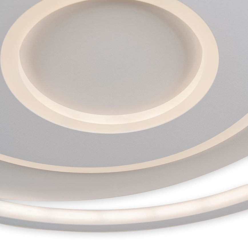BRILAGI - Dimbare LED-plafondlamp IRIS LED/83W/230V 3000-6000K 46x50 cm wit + afstandsbediening