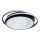 Brilagi - Dimbare LED-plafondlamp IRIS LED/84W/230V 3000-6000K 47x51 cm zwart + afstandsbediening