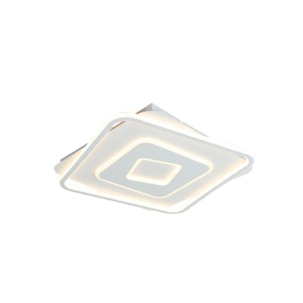 Brilagi - LED dimbare plafondlamp IRIS LED/98W/230V 3000-6000K 50x50 cm wit + afstandsbediening