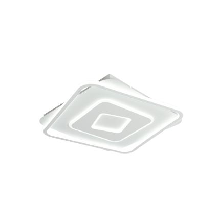 Brilagi - LED dimbare plafondlamp IRIS LED/98W/230V 3000-6000K 50x50 cm wit + afstandsbediening