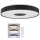 Brilagi - dimbare LED-plafondlamp JAMIS LED/48W/230V 3000-6500K Ø 39 cm zwart + afstandsbediening