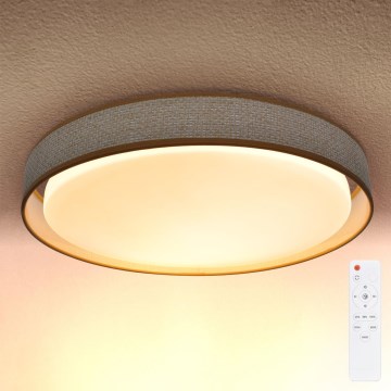 Brilagi - Dimbare LED plafondlamp KIANIA LED/48W/230V 3000-6500K diameter 43 cm + afstandsbediening