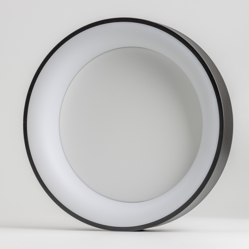 Brilagi - dimbare LED-plafondlamp FALCON LED/40W/230V 3000-6500K Ø 45 cm zwart + afstandsbediening