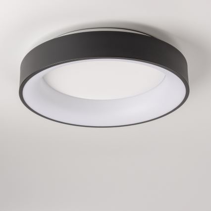 Brilagi - dimbare LED-plafondlamp FALCON LED/40W/230V 3000-6500K Ø 45 cm zwart + afstandsbediening