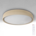 Brilagi - Dimbare LED-plafondlamp LUCIA LED/48W/230V 3000–6500K Ø 41 cm beige + afstandsbediening