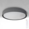 Brilagi - Dimbare LED-plafondlamp LUCIA LED/48W/230V 3000-6500K Ø 41 cm grijs + afstandsbediening